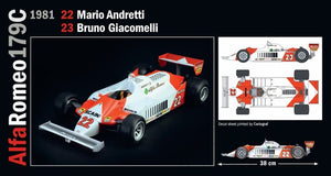 Italeri 4704 ALFA ROMEO 179 - 179C 1/12 – immagine 3