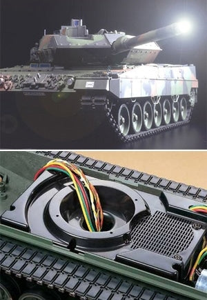 Tamiya 56020 R/C Leopard 2 A6 Main Battle Tank Full-Option Kit 1/16 – zdjęcie 11