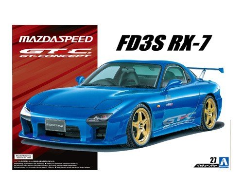 Aoshima 05358 MAZDASPEED FD3S RX-7 A-SPEC GT-C 99 1/24