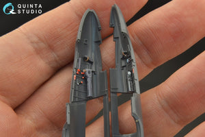 Quinta Studio QD72036 He 162 3D-Printed &amp;amp; coloured Interior on decal paper (Special Hobby) 1/72 – zdjęcie 2