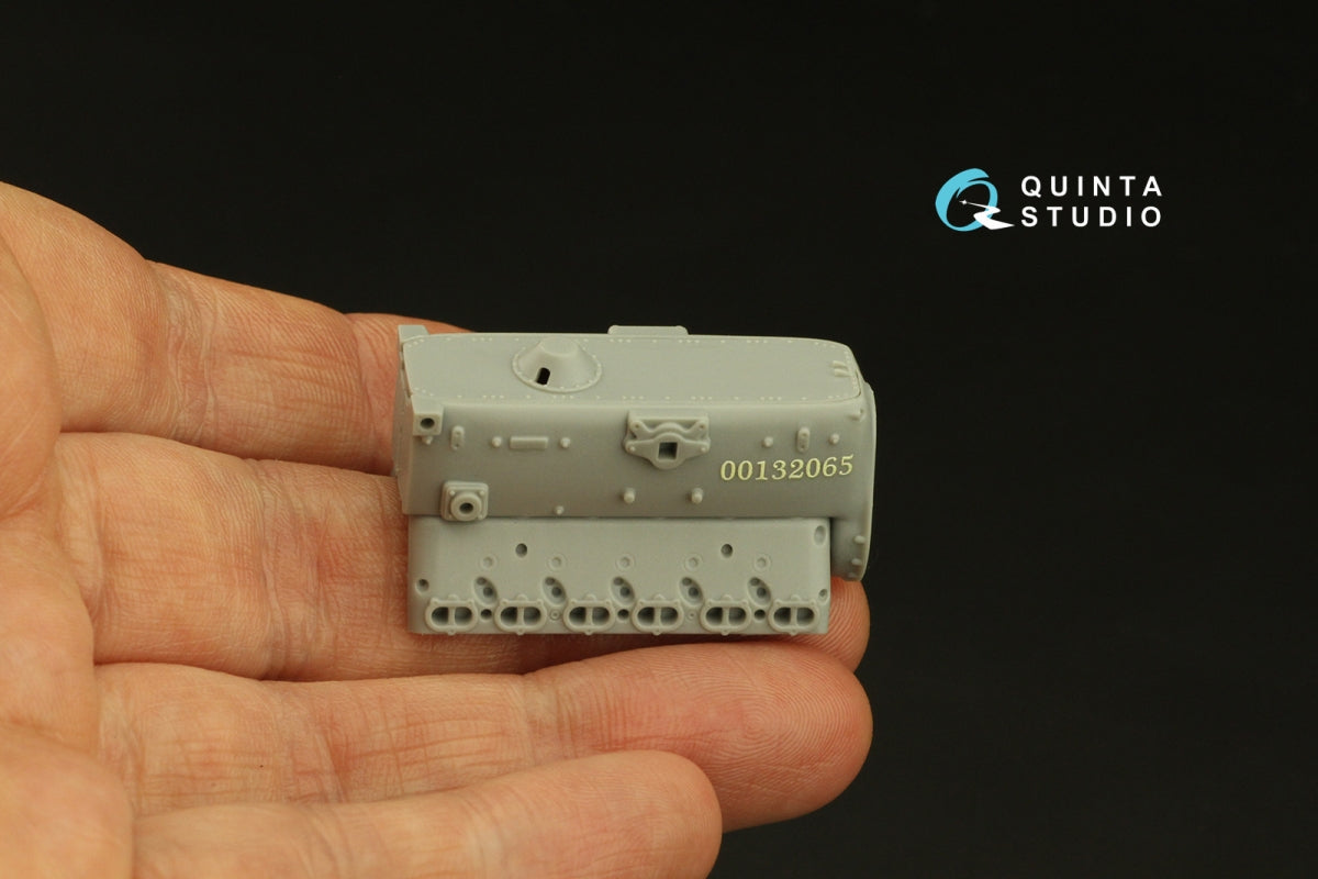 Quinta Studio QD32191 Bf 109G-14 3D-Printed colored Interior on decal paper (Zoukei Mura SWS) 1/32 – image 6