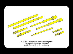 Aber A72004 Armament for German fighter Fw-190 A2-A6 (1/72) – image 11