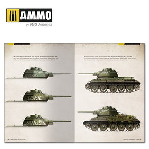 AMMO of Mig Jimenez 6145 T-34 Colors. T-34 Tank Camouflage Patterns in WWII (Multilingual) – image 8