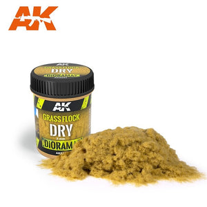 AK Interactive AK8223 GRASS FLOCK 2MM DRY / Grass topping