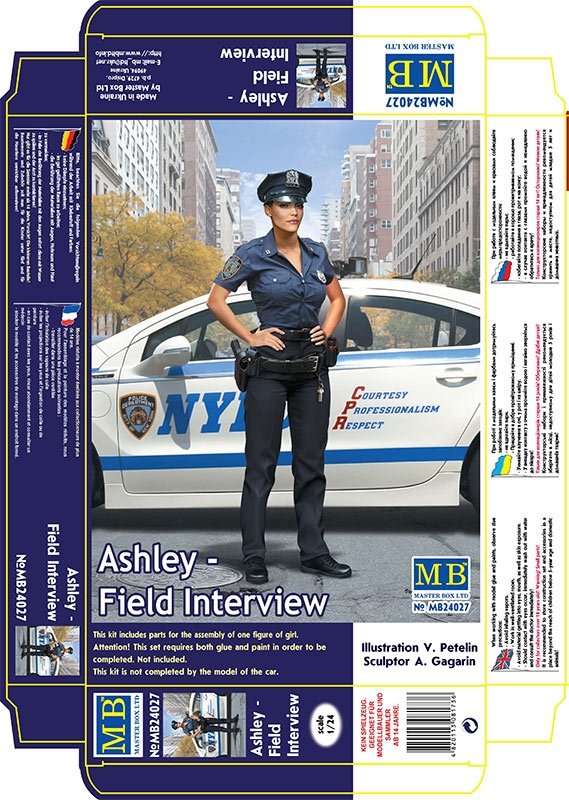Master Box 24027 Dangerous Curves Series. Ashley - Field Interview 1/24 – zdjęcie 3