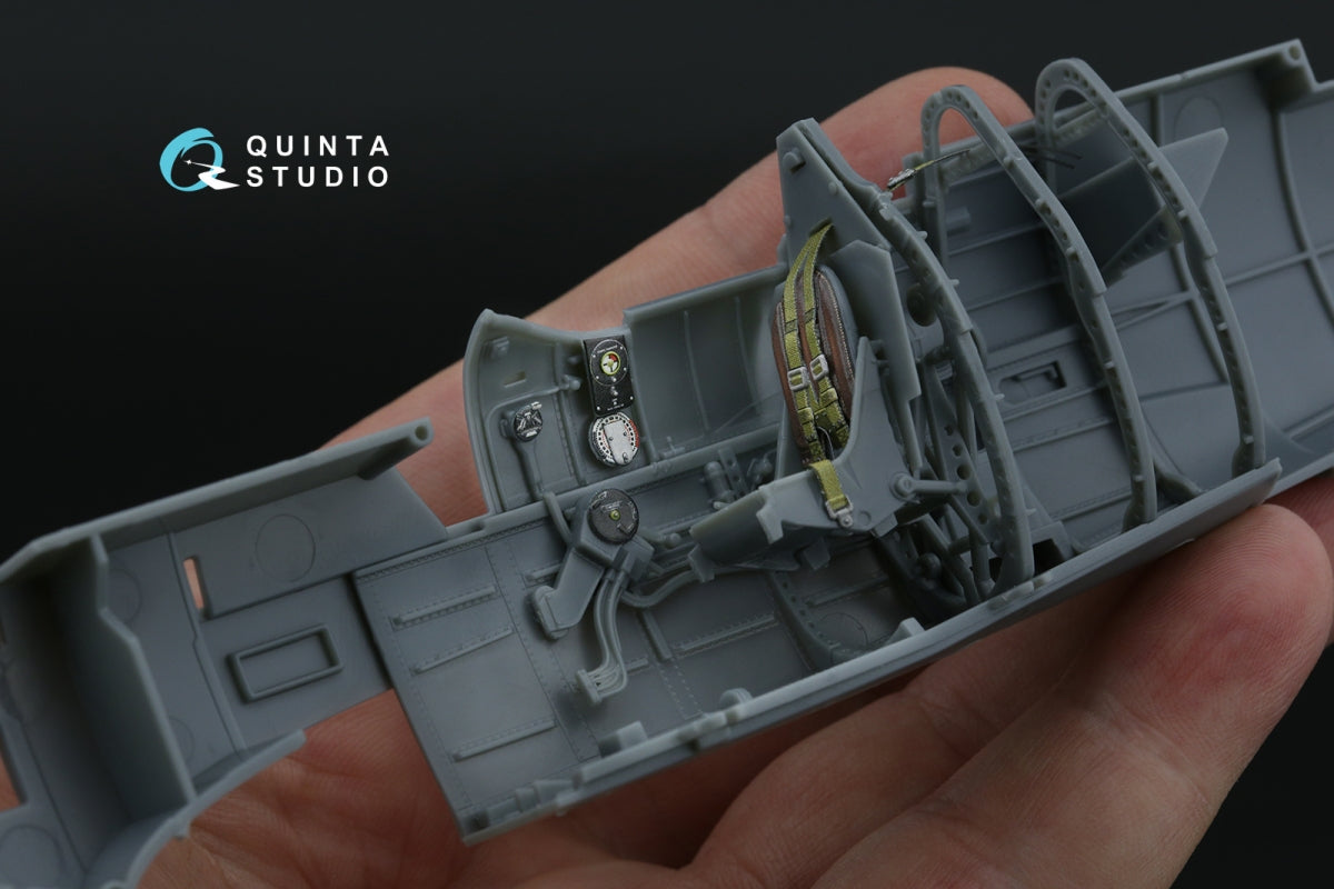 Quinta Studio QD32244 Spitfire Mk.V 3D-Printed &amp;amp; coloured Interior on decal paper (Kotare) 1/32 – zdjęcie 10
