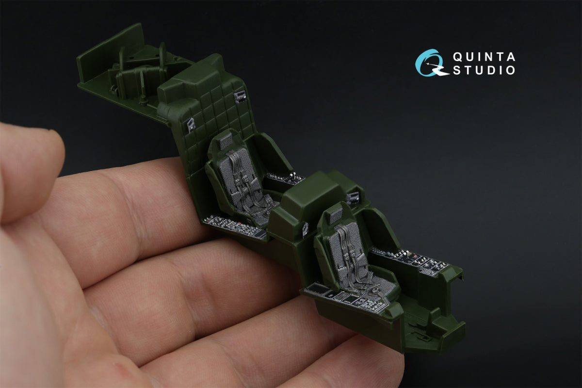 Quinta Studio QD48572 AH-64A 3D-Printed &amp;amp; coloured Interior on decal paper (Academy/Modelist) 1/48 – zdjęcie 8