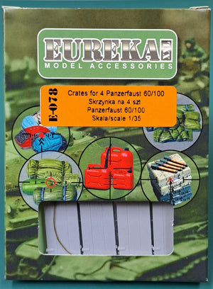 Eureka XXL E-078 — Crates for Panzerfaust 60/100 1/35 – zdjęcie 12