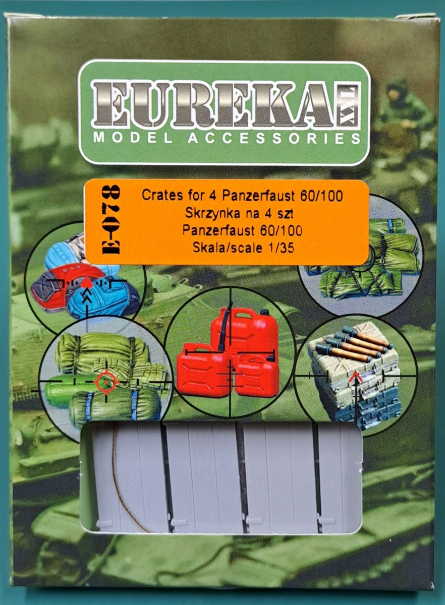 Eureka XXL E-078 — Crates for Panzerfaust 60/100 1/35 – zdjęcie 12