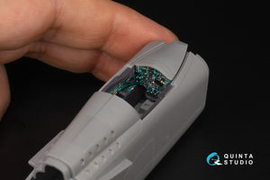 Quinta Studio QD+48560 MiG-25PD 3D-Printed &amp;amp; coloured Interior on decal paper (ICM) (with 3D-printed resin parts) 1/48 – zdjęcie 11