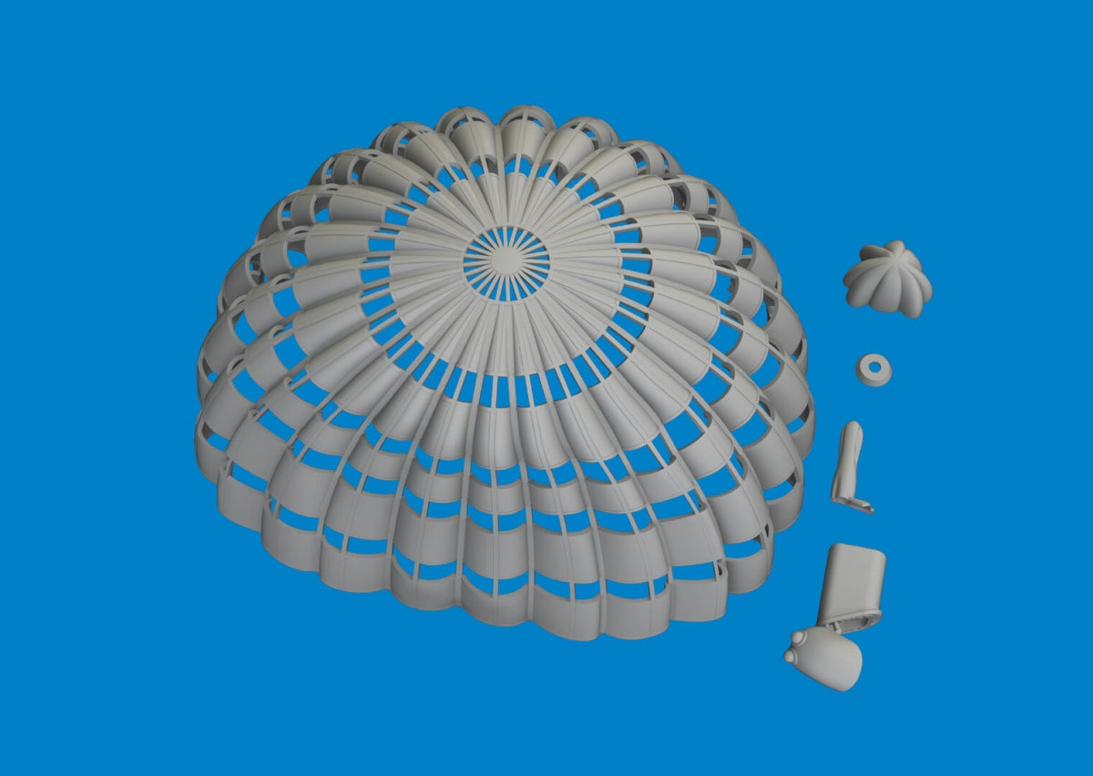 Eduard 672382 F-4E parachute PRINT FINE MOLDS 1/72 – zdjęcie 3