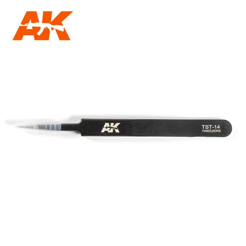 AK Interactive AK9008 PRECISE STRAIGHT TWEEZERS – zdjęcie 2