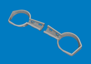 Eduard 6481186 Bf 109G wheel bays angular PRINT EDUARD 1/48