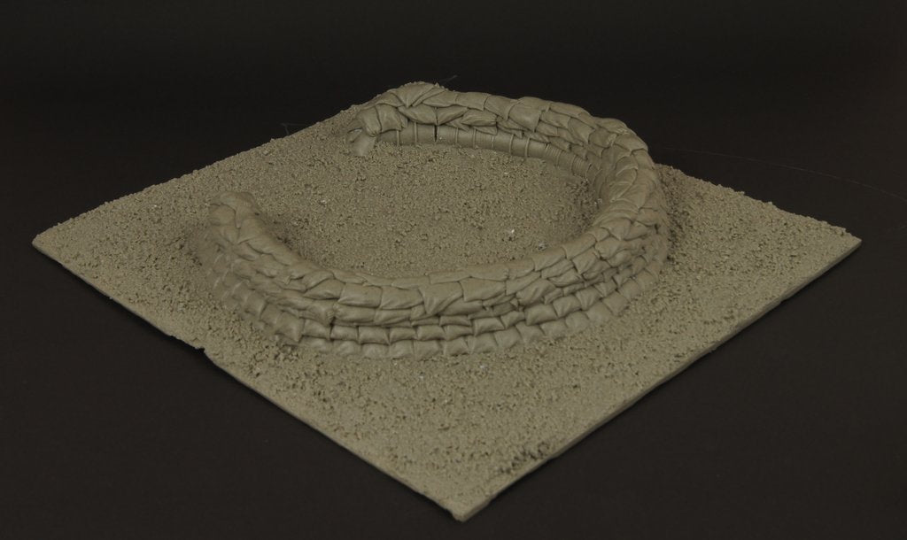 Panzer Art RE35-299 North Africa medium AA artillery stand 1/35