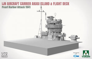 Takom 5023 IJN Aircraft Carrier Akagi - Island And Flight Deck, Pearl Harbor Attack 1941 1/72 – zdjęcie 3