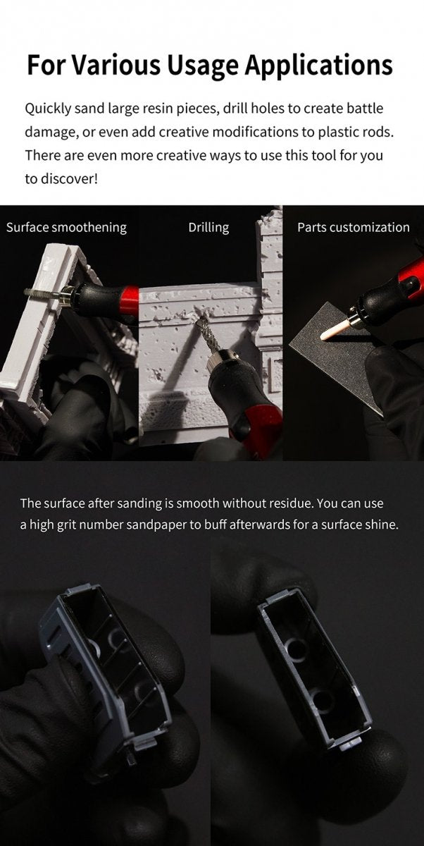 DSPIAE ES-P Portable Electric Sharpening Pen / Elektryczny zestaw do grawerowania – immagine 4