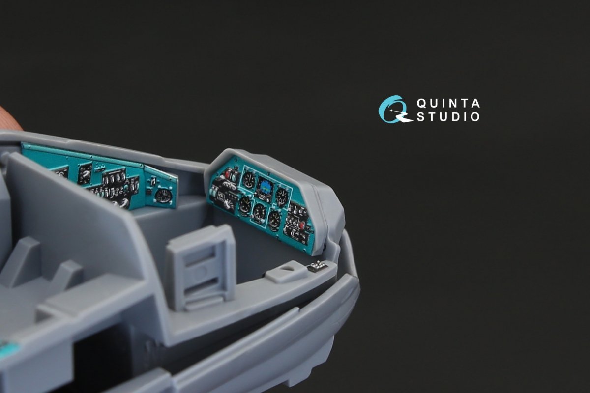Quinta Studio QD48155 Mi-24P 3D-Printed &amp;amp; colored Interior on decal paper (for Zvezda kit) 1/48 – image 4