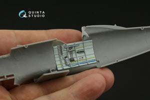 Quinta Studio QD48390 Macchi C.202 Folgore Late 3D-Printed &amp;amp; coloured Interior on decal paper (Hasegawa/Eduard) 1/48 – immagine 11