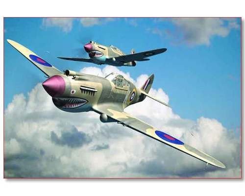 Trumpeter 02807 Curtiss P-40B Warhawk 1/48