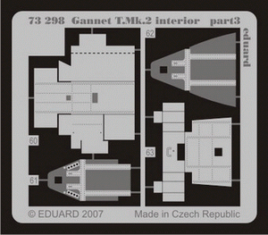 Eduard 73298 Gannet T. Mk.2 interior 1/72 TRUMPETER – zdjęcie 3
