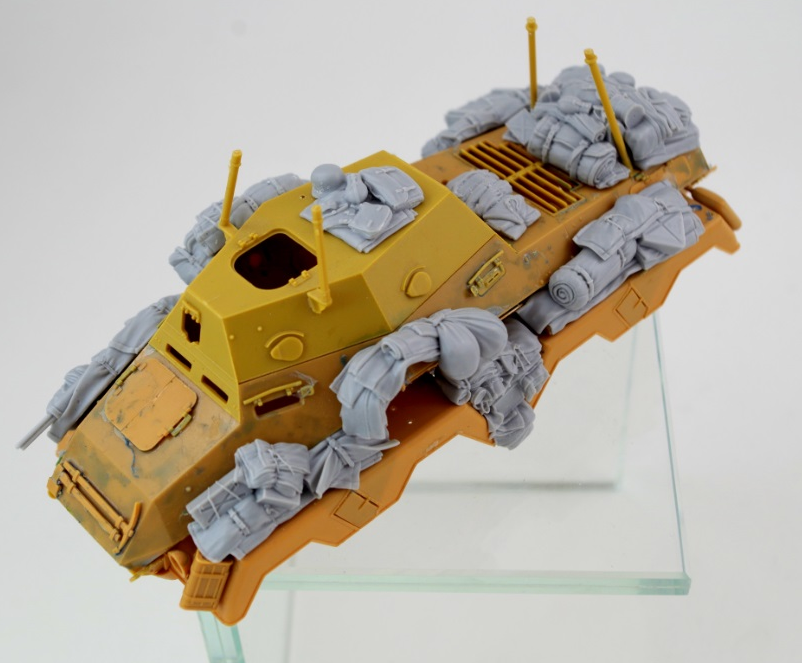Panzer Art RE35-672 Sd.Kfz 231/263 Stowage set 1/35 – zdjęcie 2