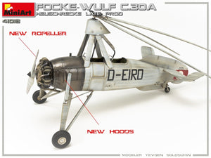 MiniArt 41018 FOCKE-WULF FW C.30A HEUSCHRECKE. LATE PROD 1/35 – image 3
