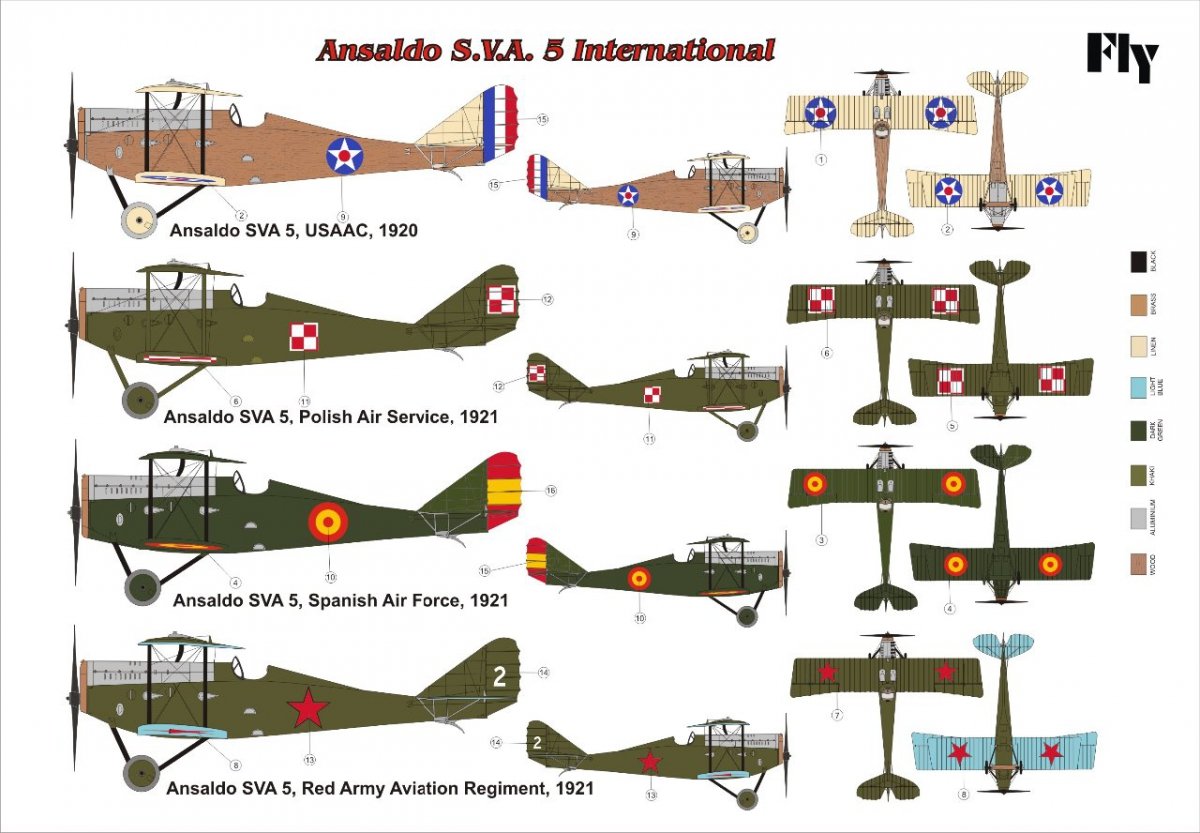 Fly 48018 Ansaldo S.V.A.5 International 1/48 – zdjęcie 4