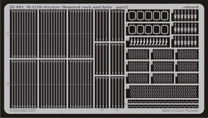 Eduard 35991 M-1126 Mounted rack and belts 1/35 Trumpeter – zdjęcie 2