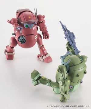 Hasegawa 64811 MechatroWeGo Votoms Collab Series Vol.2 &amp;#39;Brutishdog &amp;amp; Dilidiumcapsule&amp;#39; 1/35 – zdjęcie 11
