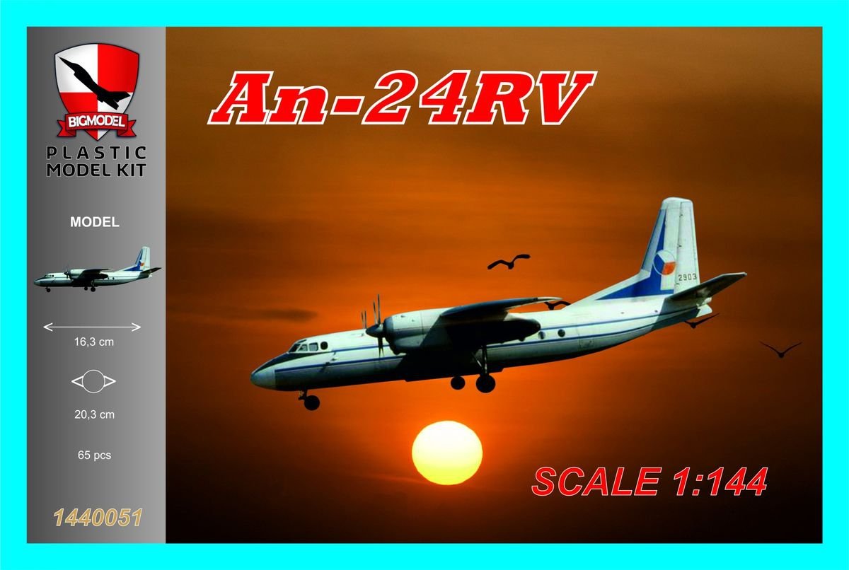 Big Model 1440051 Antonov An-24RV Czech Air Force 1/144