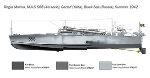 Italeri 5626 M.A.S. 563/568 with crew 1/35 – zdjęcie 2