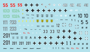 Star Decals 72-A1026 German tanks in Italy # 6. Sturmgeschutz. 1/72 – image 3