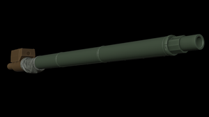 Panzer Art GB35-161 GIAT CCN120-26 Gun barrel for MBT “Leclerc” 1/35 – zdjęcie 2