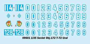 Trumpeter 09601 Soviet Obj.172 T-72 Ural 1/35 – Bild 4