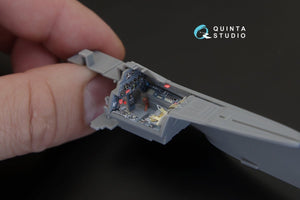 Quinta Studio QD48156 FW 190A-5 3D-Printed &amp;amp; coloured Interior on decal paper (for Hasegawa kit) 1/48 – zdjęcie 2