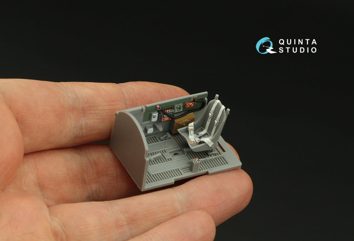 Quinta Studio QD48336 P-47D Thunderbolt Razorback 3D-Printed &amp;amp; colored Interior on decal paper (Tamiya) 1/48 – image 5