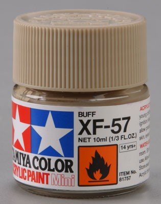 Tamiya XF57 Buff (81757) Acrylic paint 10ml – zdjęcie 2
