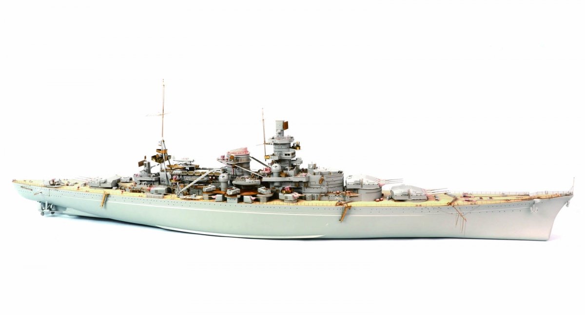 MK1 Design MD-20024 DKM Battleship SCHARNHORST DX PACK for Trumpeter 1/200 – zdjęcie 44