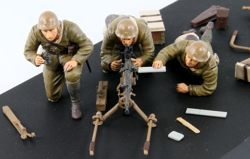 Pit-Road G39 IJA Type 92 Heavy Machine Gun with Figure 1/35 – zdjęcie 5