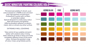 Hataka HTK-DS02 Basic Miniature Painting Colours vol. 2 – zdjęcie 2