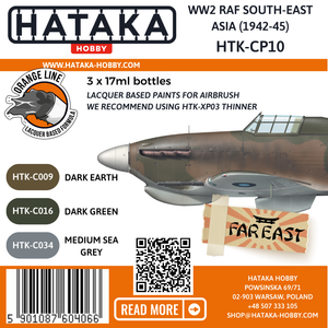 Hataka Hobby HTK-CP10 WW2 RAF South-East Asia (1942-45) – zdjęcie 2
