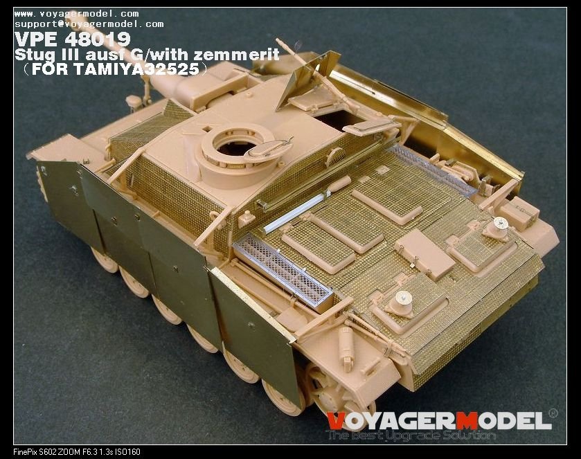 Voyager Model VPE48019 Stug III ausf G/with zemmerit 1/48 – zdjęcie 7