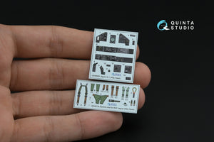 Quinta Studio QD48606 Jaguar Gr.1 3D-Printed &amp;amp; coloured Interior on decal paper (Kitty Hawk) 1/48 – zdjęcie 9