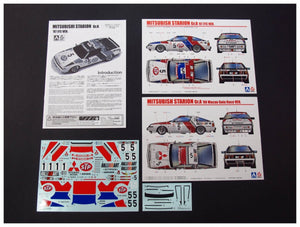 Beemax 24023 Mitsubishi Starion Rally Gr.A &amp;#39;87 JTC Ver. 1/24 – zdjęcie 4
