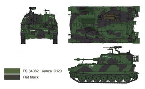 AFV Club 35108 US Self-Propelled Howitze M108 105mm/L30 howitze 1/35 – image 2
