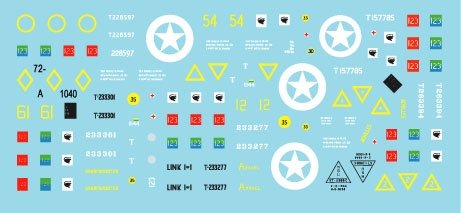 Star Decals 72-A1040 British Sharpshooters 75th D-Day Special. Sherman tanks of 3rd/4th County of London Yeomanry 1/72 – zdjęcie 3