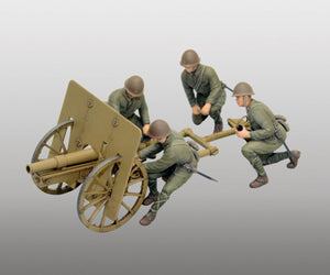 Fine Molds FM38 Imperial Japanese Army Artillery Type 41 75mm Mountain Gun 1/35 – zdjęcie 4