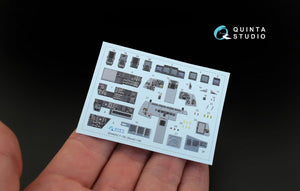 Quinta Studio QD48052 F-15E 3D-Printed &amp;amp; coloured Interior on decal paper (for Revell kit) 1/48 – zdjęcie 6