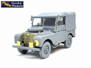 Gecko Models 35GM0062 British FV18001 Mk.1 80in 4x4 Utility Vehicle w/ Canvas Roof Top (Early Prod.) 1/35 – zdjęcie 4