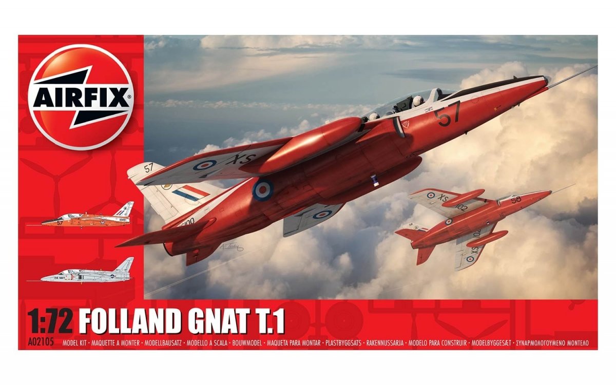 Airfix 02105 Folland Gnat T.1 1/72
